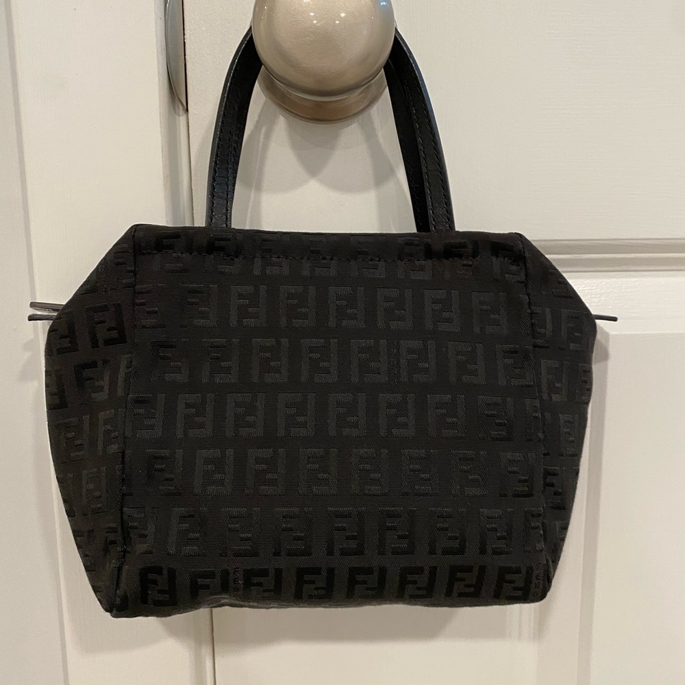 Fendi square handbag
